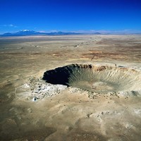 Meteor Crater in Arizona (OnlyImage)