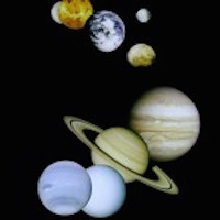 Solar system montage (NASA)